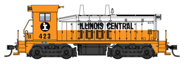 PRE-ORDER: Walthers Mainline 910-20685 - EMD SW7 Phase II (DCC and Sound) Illinois Central Gulf (ICG) 1213 - HO Scale