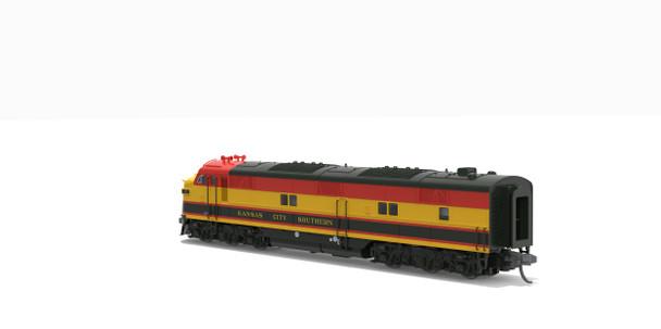MMRR EXCLUSIVE: PRE-ORDER: Broadway Limited 10266 - EMD E7A (DCC and Sound) Kansas City Southern (KCS) 7 - N Scale