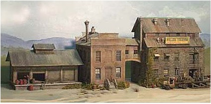 Rail Scale Models P4013 - Delaney Iron Works  - HO Scale Kit