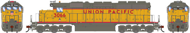 PRE-ORDER: Athearn 3395 - EMD SD40 (DC Silent) Union Pacific (UP) 3066 - HO Scale