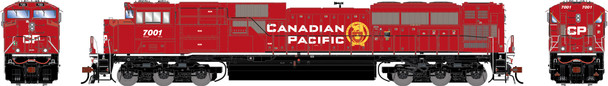 PRE-ORDER: Athearn Genesis 2996 - EMD SD70ACu (DCC and Sound) Canadian Pacific (CP) 7001 (red) - HO Scale