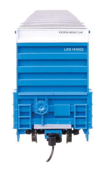 Walthers Mainline 910-3105 - 60' High Cube Plate F Horizontal Post Boxcar General American (GATX) LRS 141002 - HO Scale