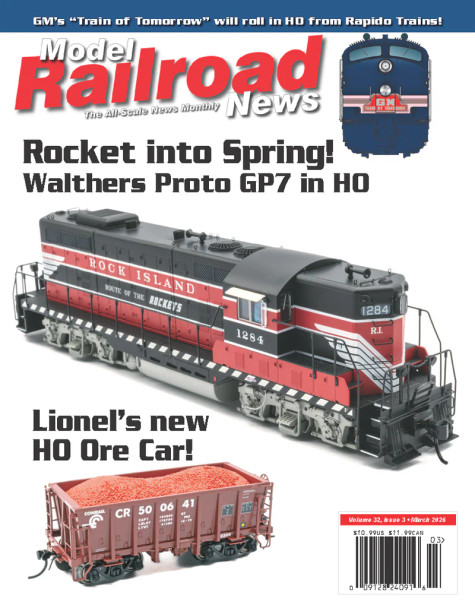 White River Productions MRN2026-03 - Model Railroad News March 2026  -