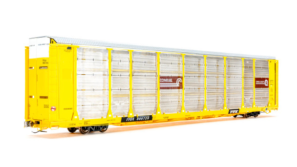 Class One Model Works FC00640 - Thrall 20-2 Autorack Conrail (CR) TTQX 801444 - HO Scale