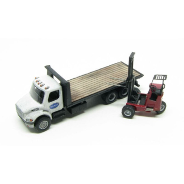 Showcase Miniatures 83 - FL-M2 Class 20ft Local Deliver Flatbed   - N Scale Kit