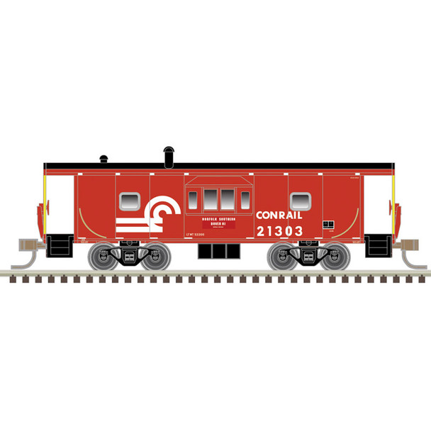 PRE-ORDER: Atlas Master 50007396 - Bay Window Caboose Conrail (CR) 21303 - N Scale