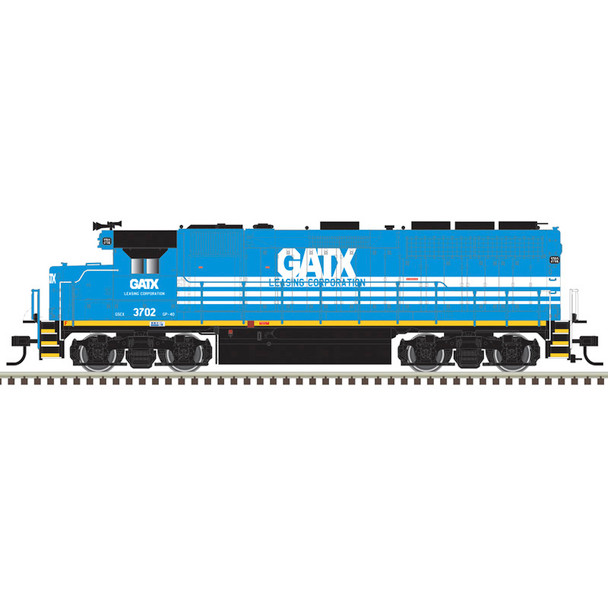 PRE-ORDER: Atlas Master Silver 10005157 - EMD GP40 (DC Silent) GATX 3733 - HO Scale