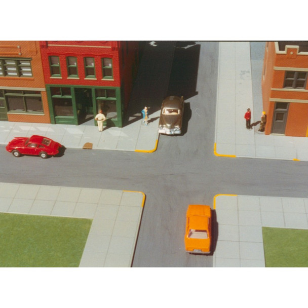 Smalltown USA 7000 - City Sidewalks - HO Scale Kit