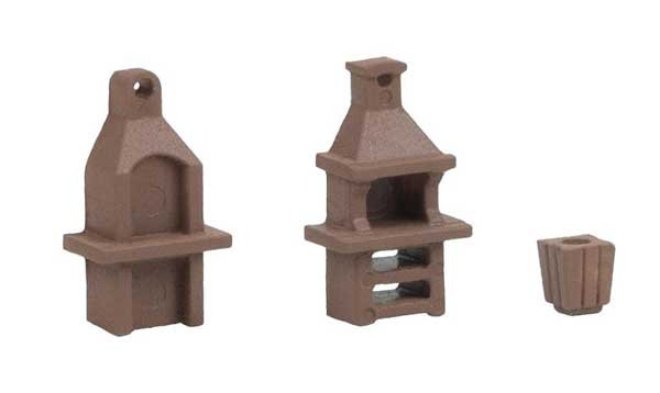 Faller 272929 - Garden Grills  pkg(2)  - N Scale