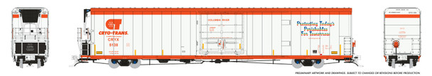Rapido 167001A-5265 - Greenbrier 72' IL 7780 Reefer Cyro-Trans (CRYX) 5265 "Truth or Consequences" - HO Scale
