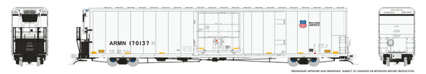 Rapido 167004A-170062 - Greenbrier 72' IL 7780 Reefer Union Pacific (ARMN) 170062 - HO Scale