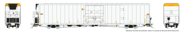 Rapido 167099 - Greenbrier 72' IL 7780 Reefer Data Only  - HO Scale