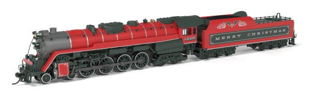 PRE-ORDER: Broadway Limited 10331 - Reading T1 4-8-4 (DC Silent) Holiday Fantasy Scheme  - N Scale