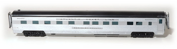 Eastern Seaboard Models 313201 - Pullman-Standard 10-Roomette 6-Bedroom Fluted Sleeper Stainless Letterboards (SIDE ONLY) Atlantic Coast Line (ACL) Berkeley County - N Scale