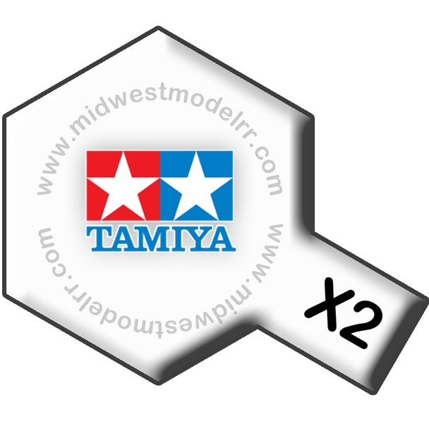 TAMIYA 81002 - Acrylic  X-2 White - 23ml Bottle