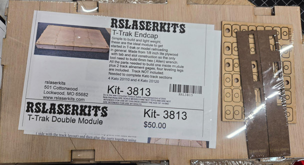 RslaserKits 3813 - T-Trak Endcap  - N Scale