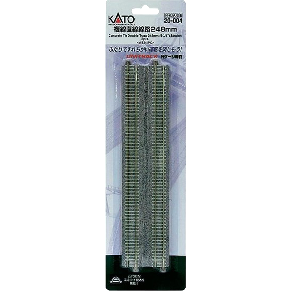 KATO 21-000 N Scale Flexible Track – 808mm Single Piece, Unassembled, N Gauge