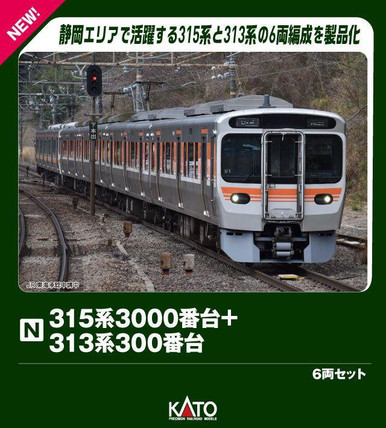 Kato Japan 10-2066 - Series 315-3000 + 313-300 6 Cars Set (DC