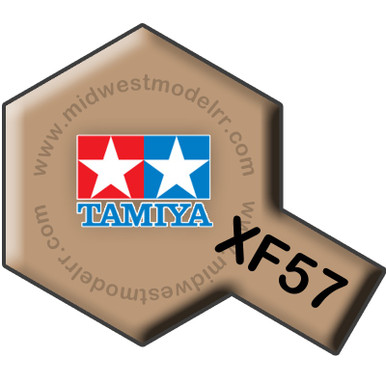 Tamiya 81357 - XF57 Buff 23ml - Midwest Model Railroad