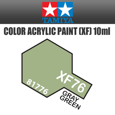 Tamiya 81776 - Acrylic Mini XF-76 Gray Green - 10ml Bottle