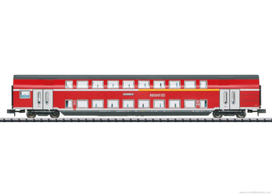 Minitrix 18055 - DB AG HOBBY Bi-Level Coach 1st/2nd Cl. - N Scale