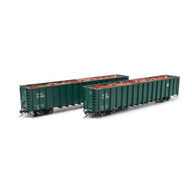 Athearn Genesis 76724 - NSC 6400 Gondola (2) Interstate Waste