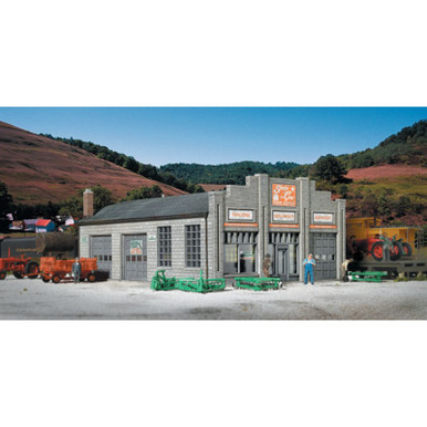 Walthers HO Scale Cornerstone Series174 Modern Grain Series Kits Head House w/Si