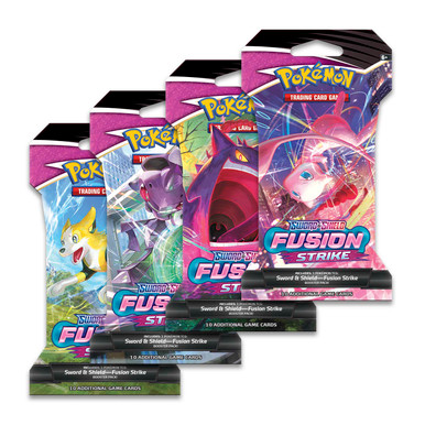 Pokemon TCG 17982917 - Sword & Shield - Fusion Strike Booster Pack -