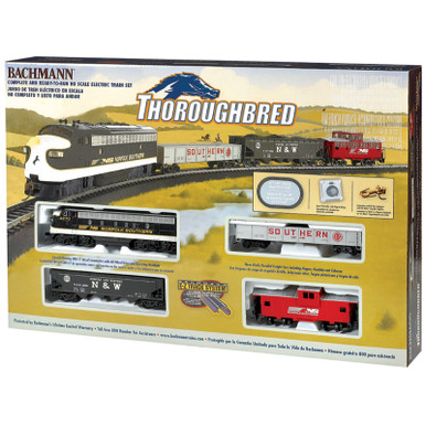 Bachmann 00691 - Thoroughbred Ready-to-Run Train Set - HO Scale