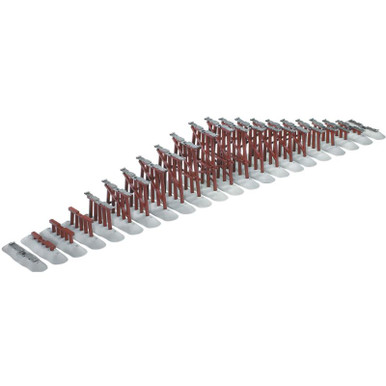 Lionel Fastrack Compatible Graduated Trestle - O Gauge Train Track