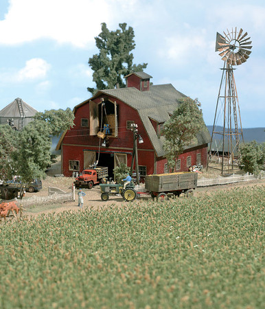 Free Shipping MP SCENERY 140 Corn Stalks O Scale Model Farm Railroad