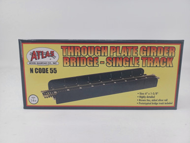 Atlas 2080 - Code 55 Through Plate Girder Bridge Single-Track - N