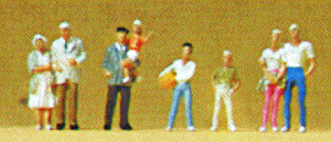 Preiser 79086 - Recreation & Sports - Spectators - N Scale - Midwest ...