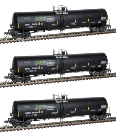 Atlas Master 20006897 - Trinity 25,500 Gallon Tank Car 3-Pack