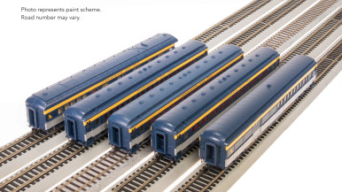 Broadway Limited 9100 - Pullman Heavyweight 5-Car Passenger