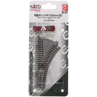 Rail De Raccordement Kato Unitrack H0 246 Mm – Pour Modélisme Ferroviaire, échelle HO/OO