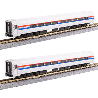 PRE-ORDER: Kato 106-6293-1 - Amfleet II Coach 2 Car Set Phase III