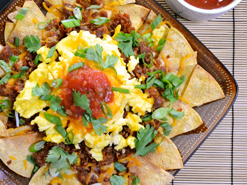 Slavo's Breakfast Nachos