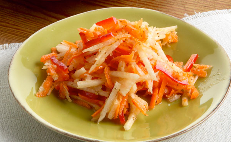 Grilled Jicama Slaw