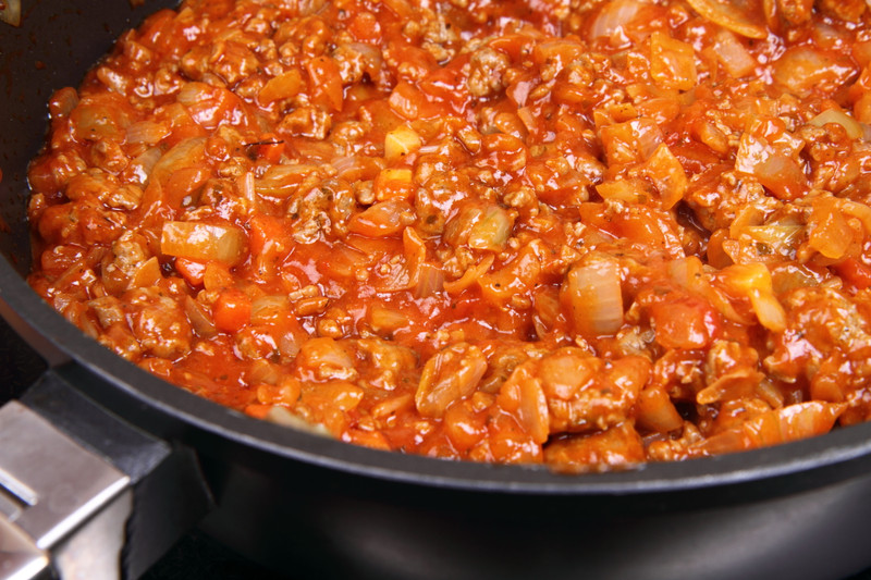 Slavo’s Spaghetti (Squash) Bolognese