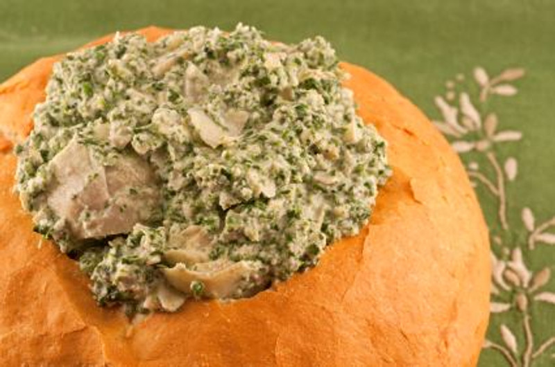 Slavo’s Lemony Spinach Artichoke Dip