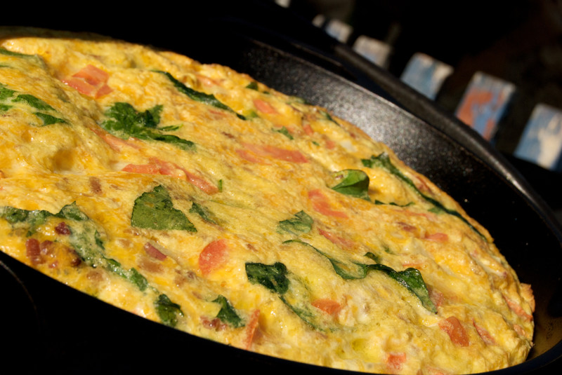 Slavo's Tomato Basil Frittata