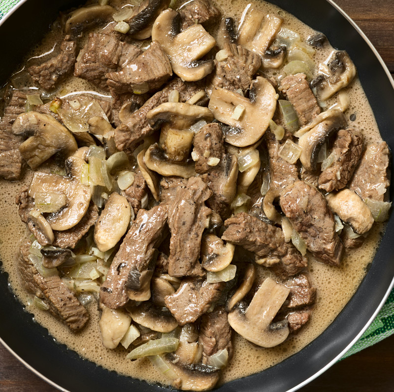 Slavo's Beef Stroganoff