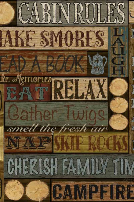 Our Cabin Rules