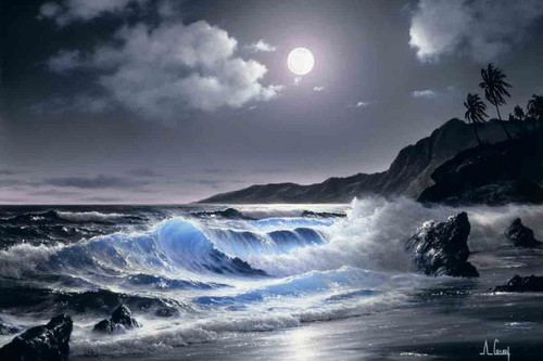 Waves at Sunrise