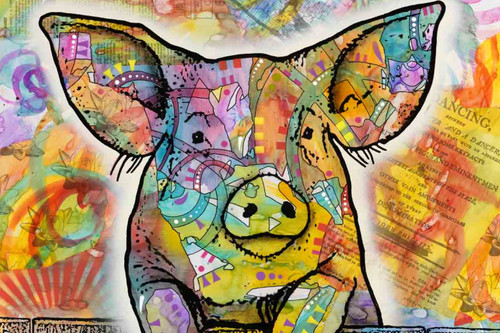 Pop Art Pig