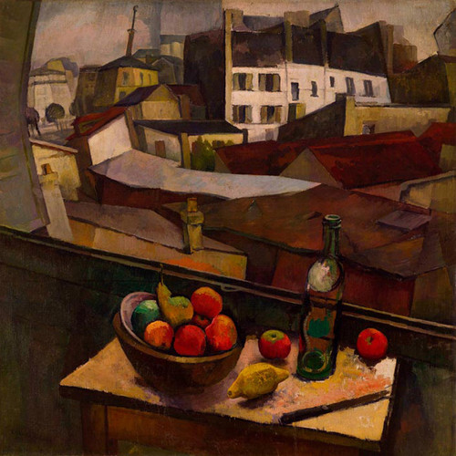 Knife and Fruit