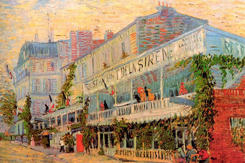 The Restaurant de la Sirène at Asnières