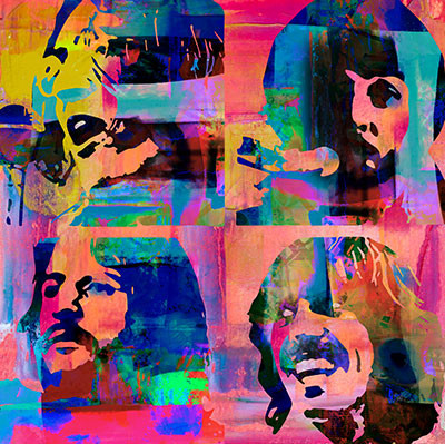 Let it be psychedelic 112 - Vibrant Canvas