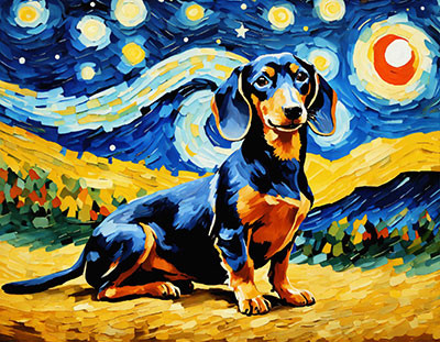 Dachshund 6 - Perfect Canvas